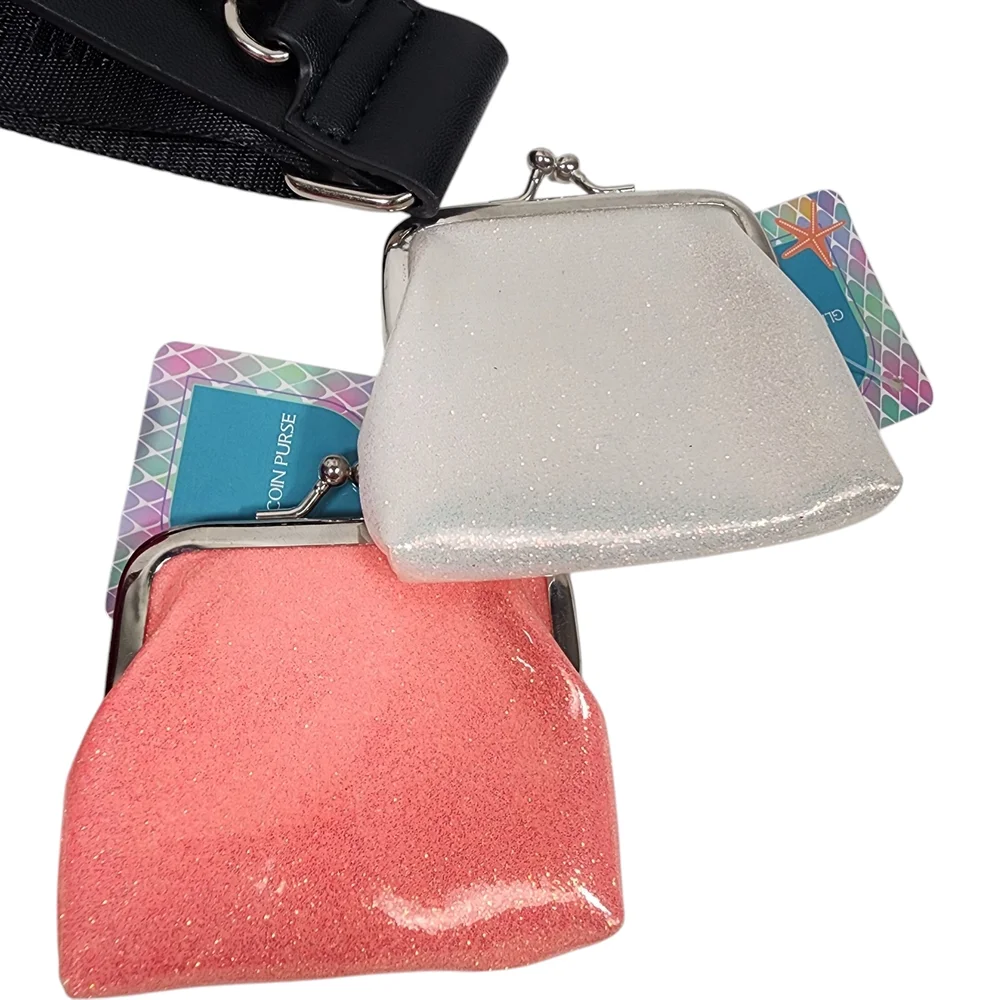 Accessorie Bundle Steve Madden Coin Bags Purse Strap Small Wallet Key Chain New